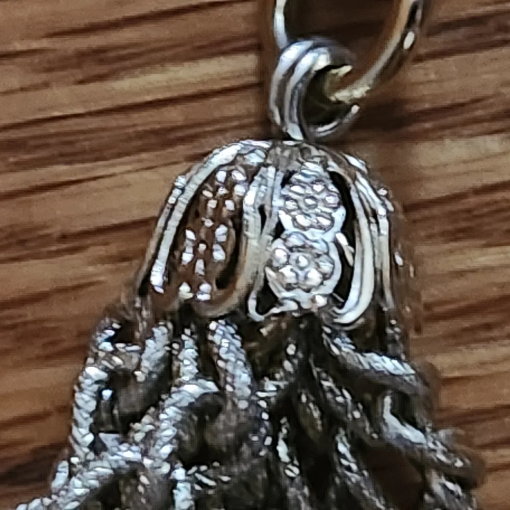 Belt or Necklace Silver Tone Metal Chain